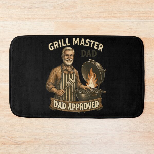 Item preview, Grill Master Dad – Vintage BBQ Art for Father’s Day designed and sold by JenniferCreaArte .