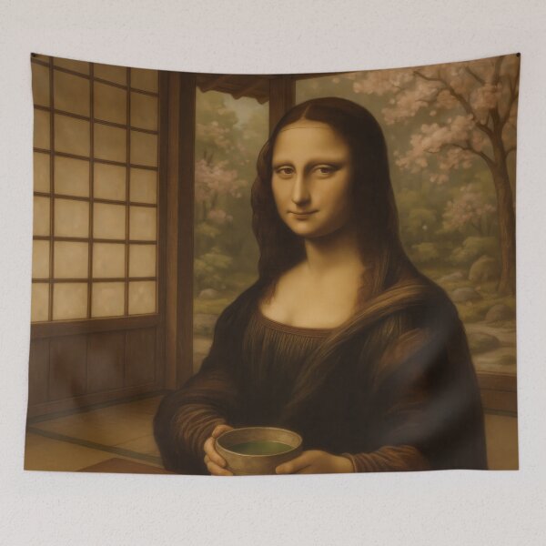 Item preview, Mona Lisa Matcha Ceremony Japan designed and sold by mildaclairmo.