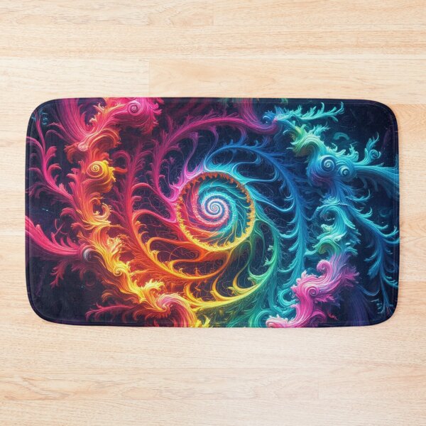 Item preview, Rainbow Vortex Fractal designed and sold by shakespeare1212.