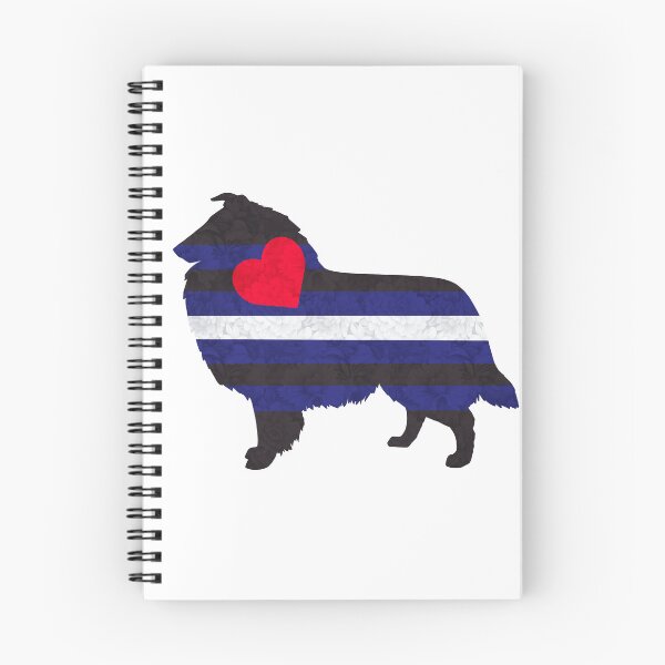 Item preview, Leather Pride Rough Collie designed and sold by Spinyflowerart.