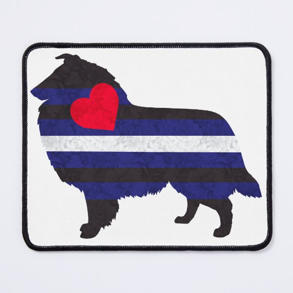 Item preview, Leather Pride Rough Collie designed and sold by Spinyflowerart.