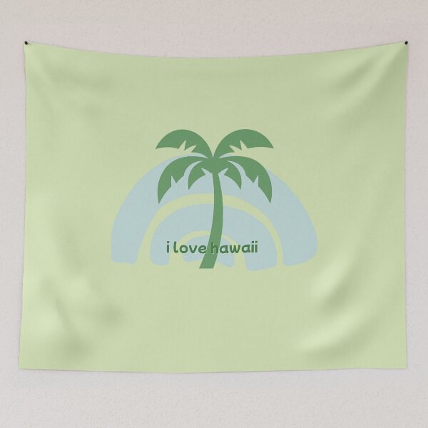 Item preview, "i love hawaii" Trade Winds designed and sold by YsDesignsHawaii.