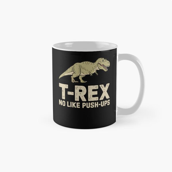 Item preview, T-Rex No Like Push-ups designed and sold by MAKOPOKOShop.