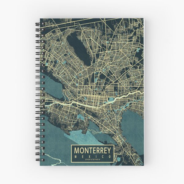Item preview, Monterrey City Map of Mexico - Summer designed and sold by deMAP.