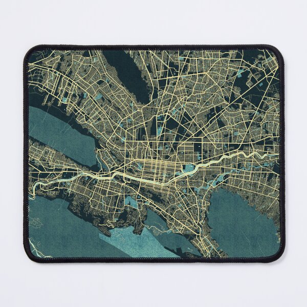 Item preview, Monterrey City Map of Mexico - Summer designed and sold by deMAP.
