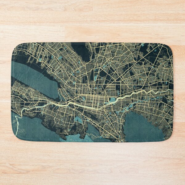 Item preview, Monterrey City Map of Mexico - Summer designed and sold by deMAP.