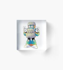 Block Man Acrylic Block