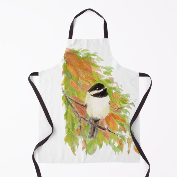 Item preview, Autumn Fall Chickadee Bird Nature designed and sold by countrymouse.