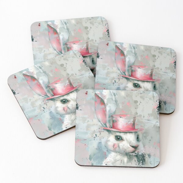 Item preview, Abstract Bunny Rabbit Pastel designed and sold by ArtbyJustis.