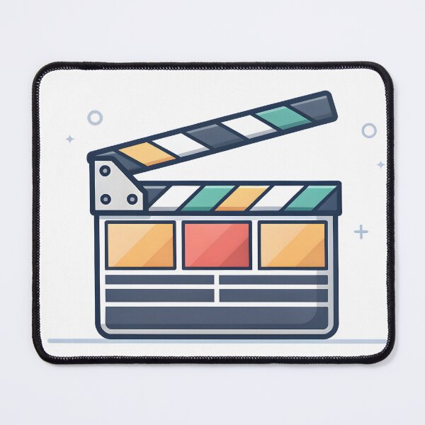 Item preview, cartoon, hand draw, out line, vector, icon, movie, clapper designed and sold by NAVAL00.