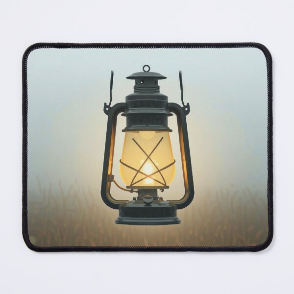 Item preview, Lantern in Foggy Field designed and sold by CTM ArtStudio.