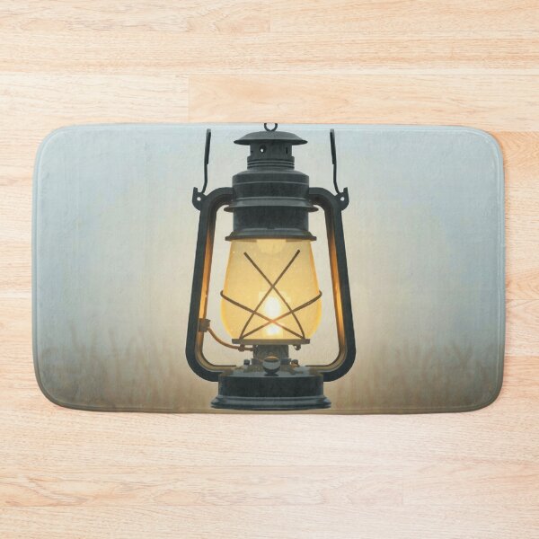 Item preview, Lantern in Foggy Field designed and sold by CTM ArtStudio.