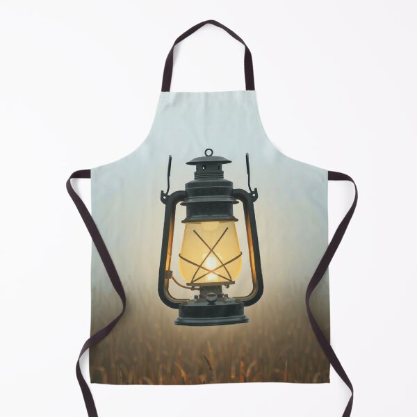 Item preview, Lantern in Foggy Field designed and sold by CTM ArtStudio.