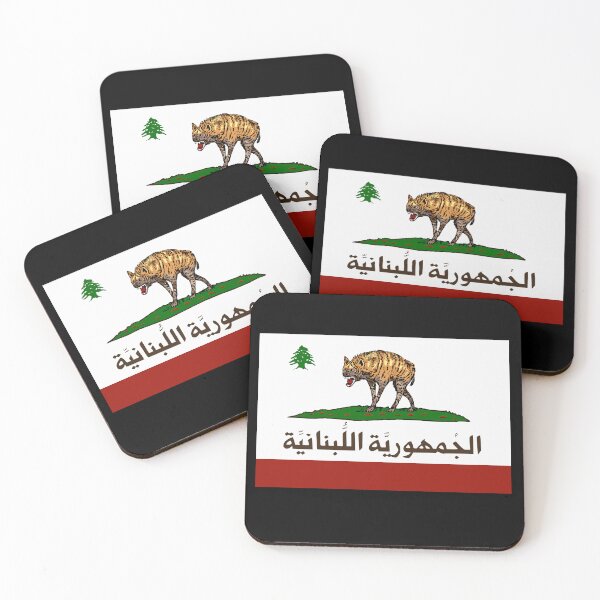 Item preview, Republic of Lebanon California Flag (dark background) designed and sold by TackyTime.