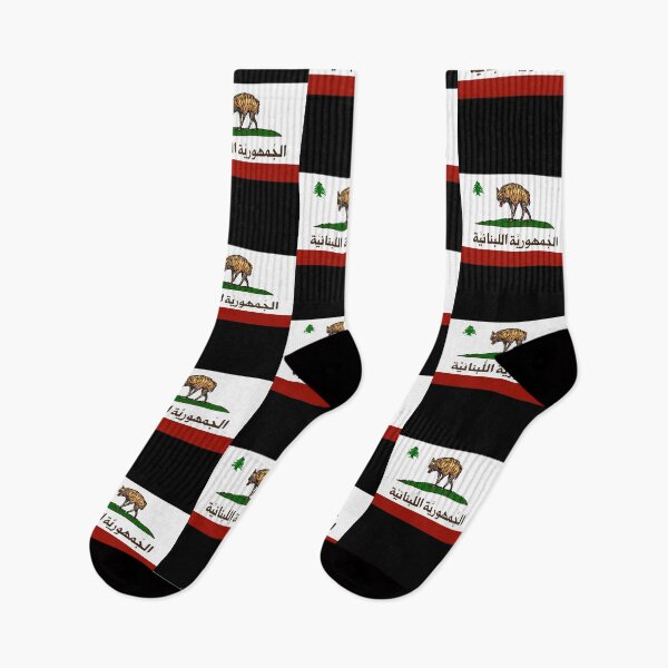 Item preview, Republic of Lebanon California Flag (dark background) designed and sold by TackyTime.