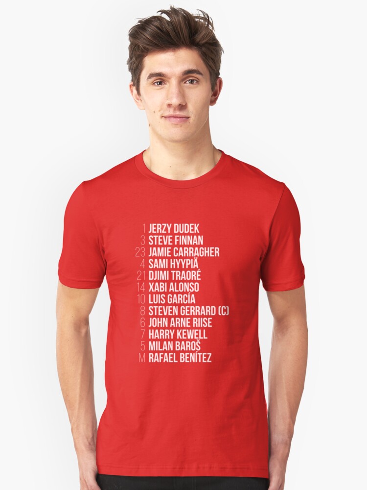 lfc champions league t shirt