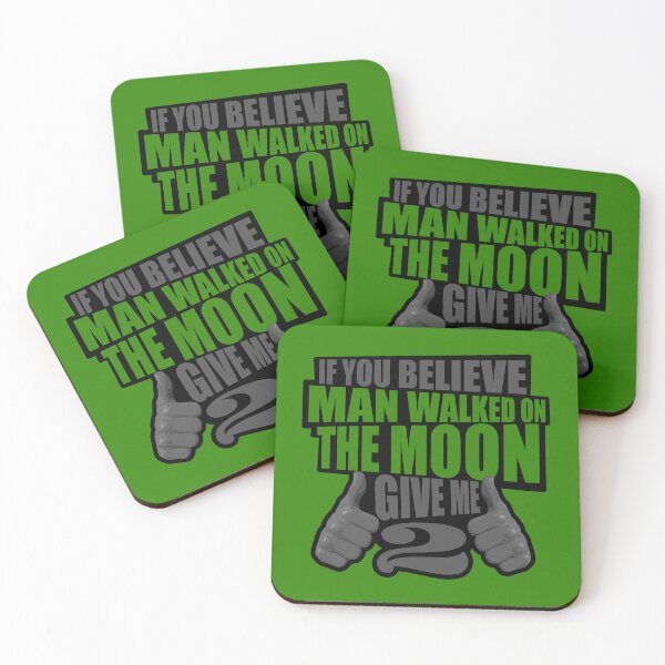 Item preview, Did Man Walk On The Moon Or Not? designed and sold by Bearded Jester Designs.
