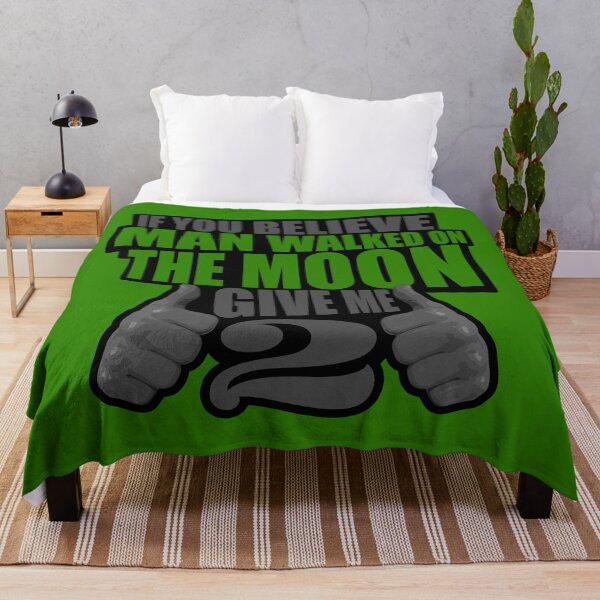 Item preview, Did Man Walk On The Moon Or Not? designed and sold by Bearded Jester Designs.