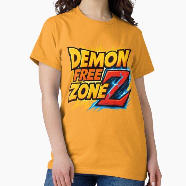 Item preview, Demon Free Zone Z designed and sold by Bootleg Bond.