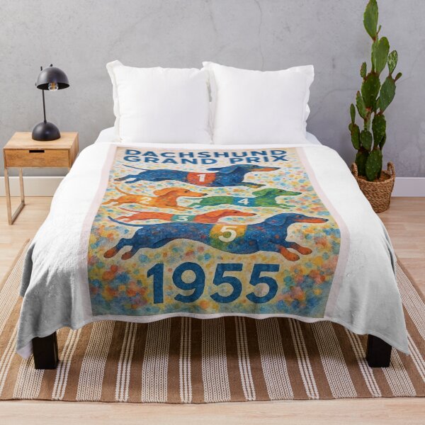 Item preview, Dachshund Grand Prix 1955 designed and sold by retrographics.