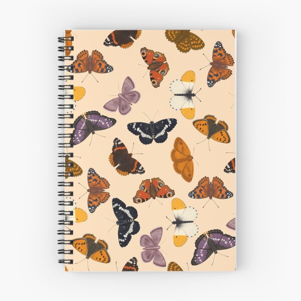 Item preview, Vintage Butterfly Pattern on Cream Background designed and sold by Andrea Lauren.
