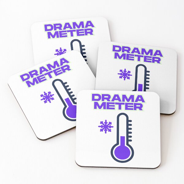 Item preview, "Drama Meter" Perfect for Anyone who knows How To Read (or bring) the Drama designed and sold by JellybeaKisses.