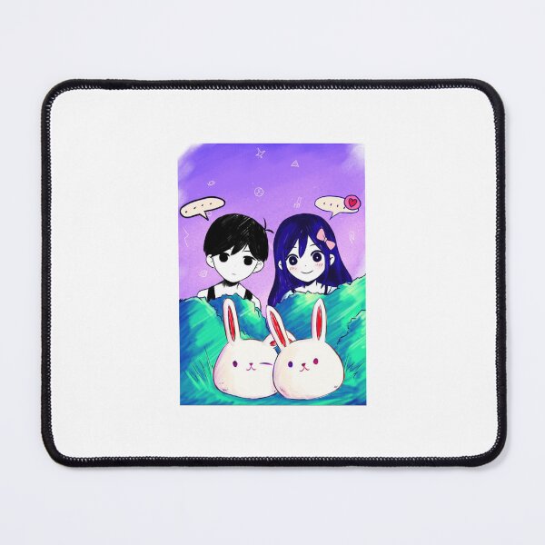 Item preview, Omori White Space Minimalist | Aesthetic Indie Game | Omori White Space Minimalist | Omori Black Space Horror | Red Hands Psychological Glitch designed and sold by CrispyToastYT.