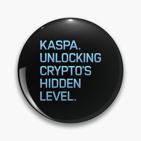 Item preview, Kaspa No Pretense. Just Performance. designed and sold by RadDeck.