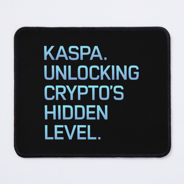 Item preview, Kaspa No Pretense. Just Performance. designed and sold by RadDeck.