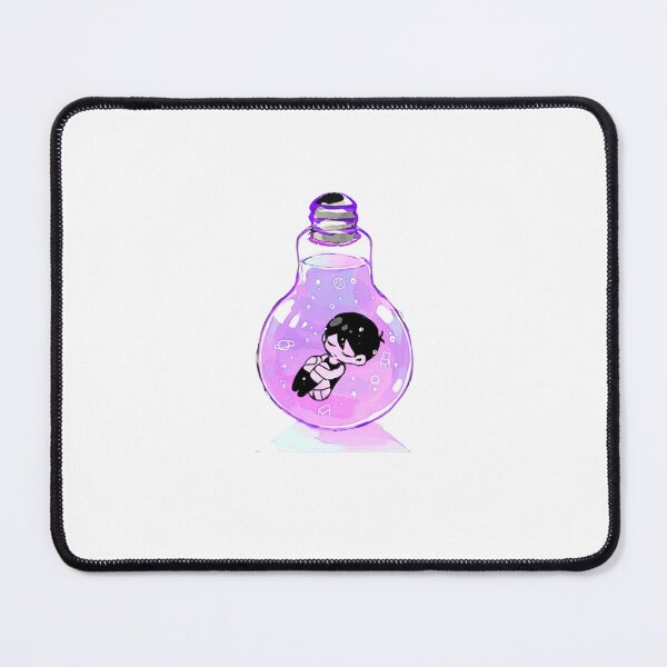 Item preview, Omori White Space Minimalist | Aesthetic Indie Game | Omori White Space Minimalist | Omori Black Space Horror | Red Hands Psychological Glitch designed and sold by CrispyToastYT.