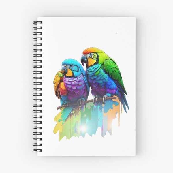 Item preview, Rainbow parrots digital art design #Rainbow art, pride LGBTQ designed and sold by sdartproject.