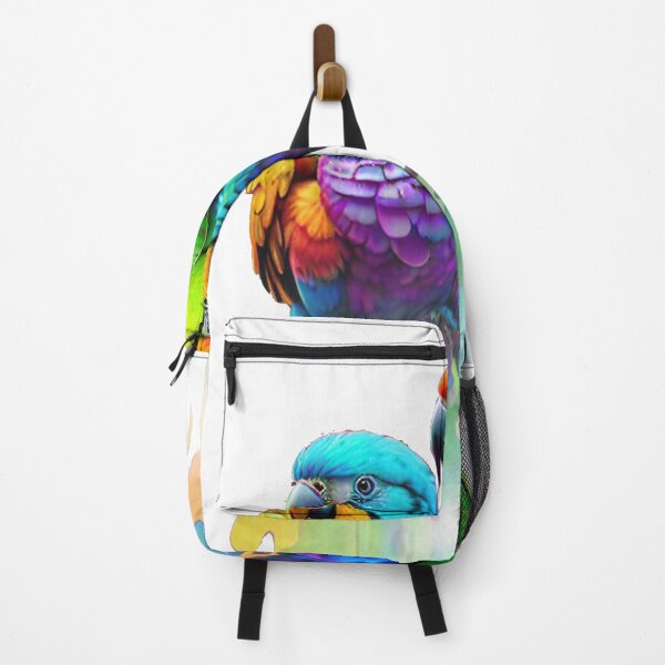 Item preview, Rainbow parrots digital art design #Rainbow art, pride LGBTQ designed and sold by sdartproject.