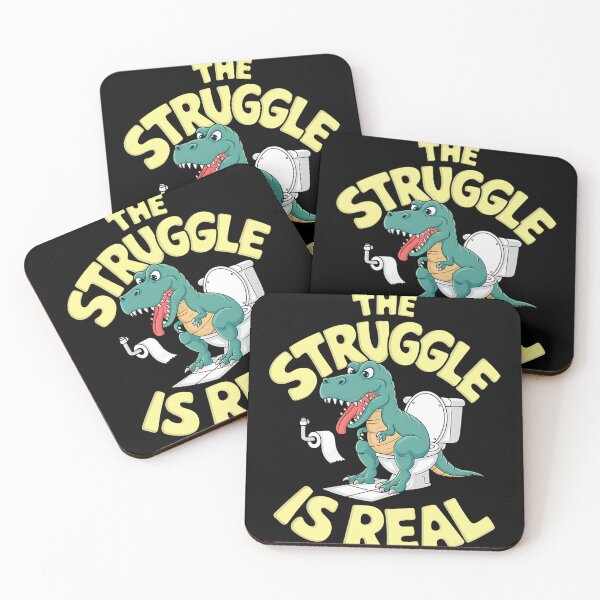 Item preview, The Struggle is Real Trex designed and sold by MAKOPOKOShop.