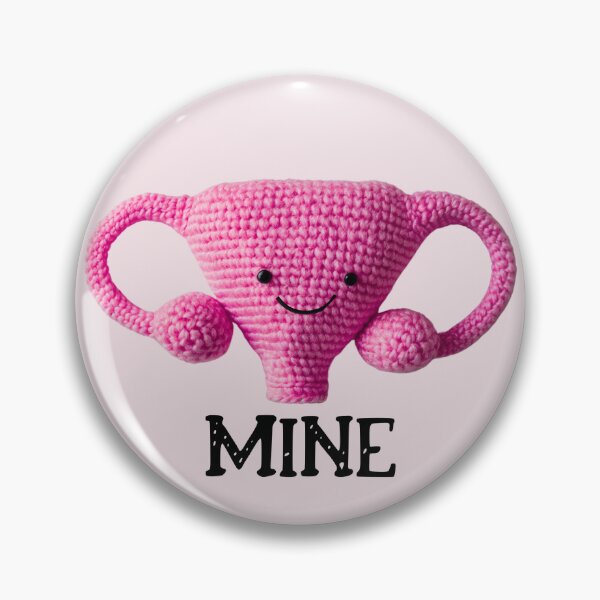 Item preview, Cute Pink Uterus MINE Animiguri Plushie designed and sold by TackyTime.