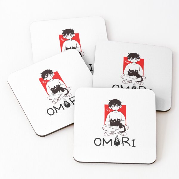 Item preview, Omori White Space Minimalist | Aesthetic Indie Game | Omori White Space Minimalist | Omori Black Space Horror | Red Hands Psychological Glitch designed and sold by CrispyToastYT.