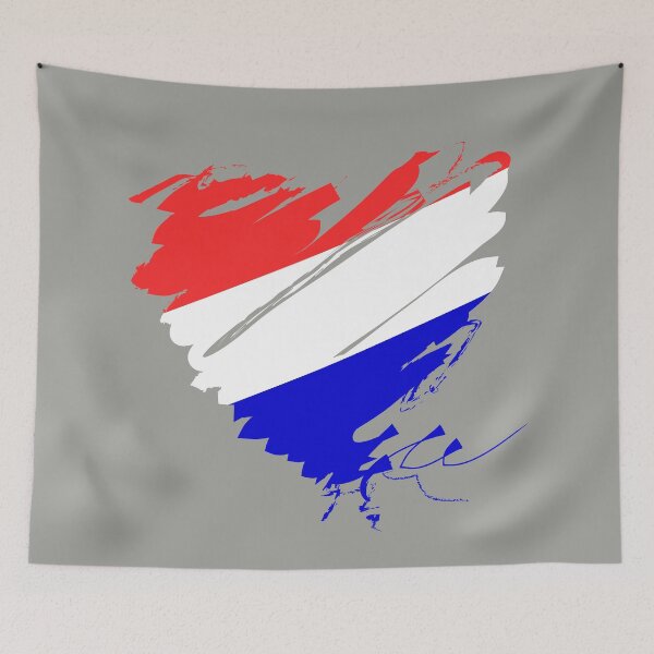 Item preview, Netherlands Holland Amsterdam Heart Europe Soccer designed and sold by Helen-Storm.
