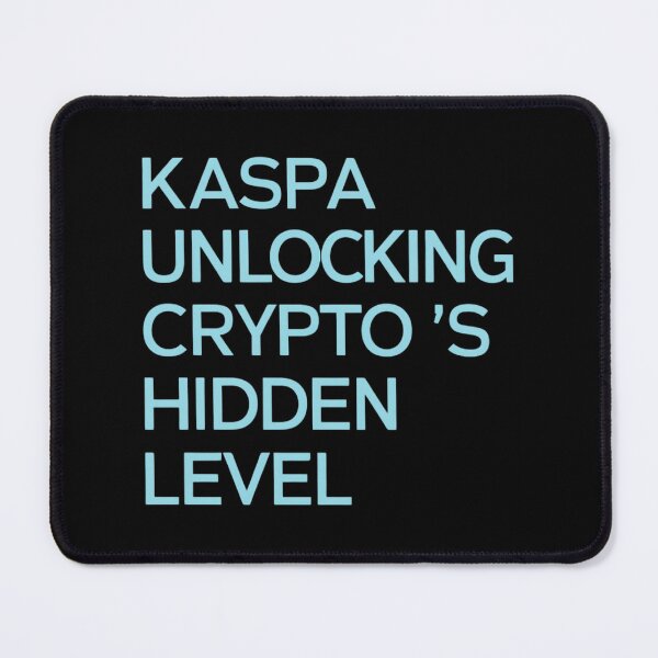 Item preview, Kaspa Tech First. Always. designed and sold by RadDeck.