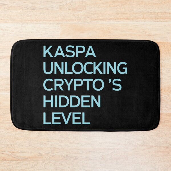 Item preview, Kaspa Tech First. Always. designed and sold by RadDeck.