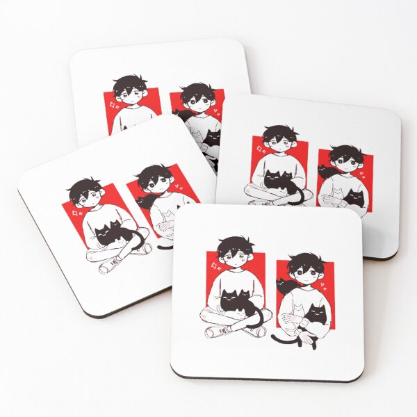 Item preview, Omori White Space Minimalist | Aesthetic Indie Game | Omori White Space Minimalist | Omori Black Space Horror | Red Hands Psychological Glitch designed and sold by CrispyToastYT.