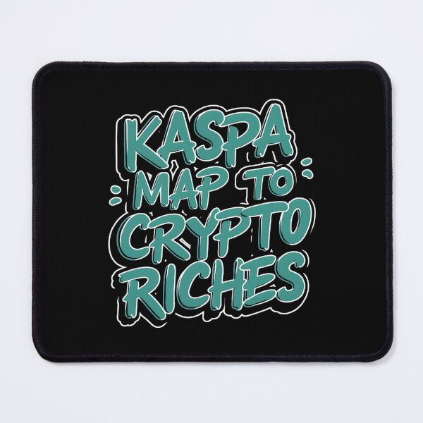 Item preview, Kaspa No Tokenomics. Just Tech. designed and sold by RadDeck.