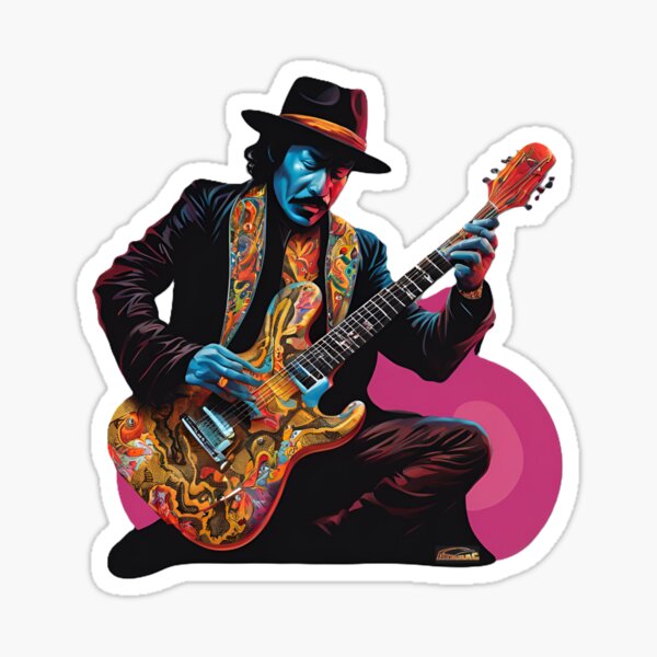 Item preview, Yo, Man - you makin' that guitar cry...Ghetto Blues Animation  designed and sold by Atarac.