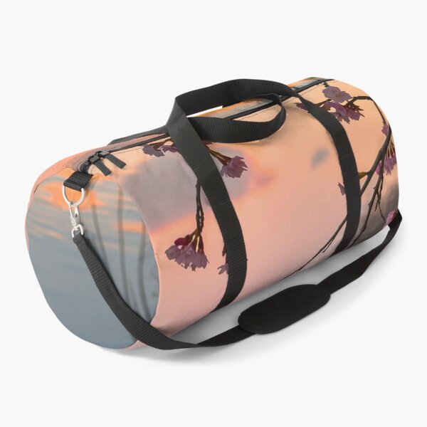 Item preview, Sunset by Calm Water with Cherry Blossoms designed and sold by AnimalAirtistry.