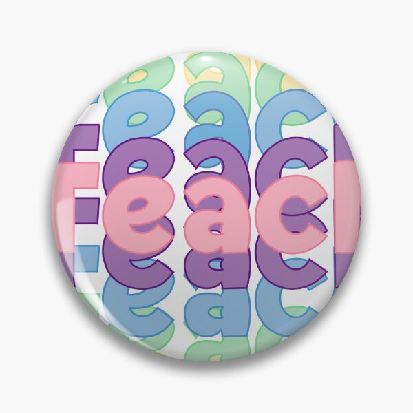 Item preview, Teach Multicolor Design designed and sold by MommyDoodles97.