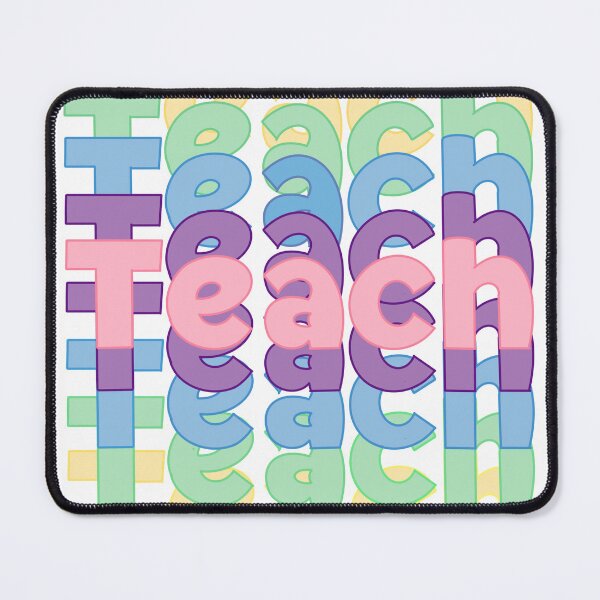 Item preview, Teach Multicolor Design designed and sold by MommyDoodles97.
