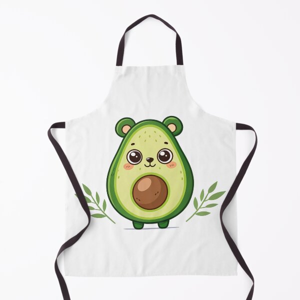 Item preview, Cute Bear Avocado Cartoon Icon Illustration designed and sold by elkuni.