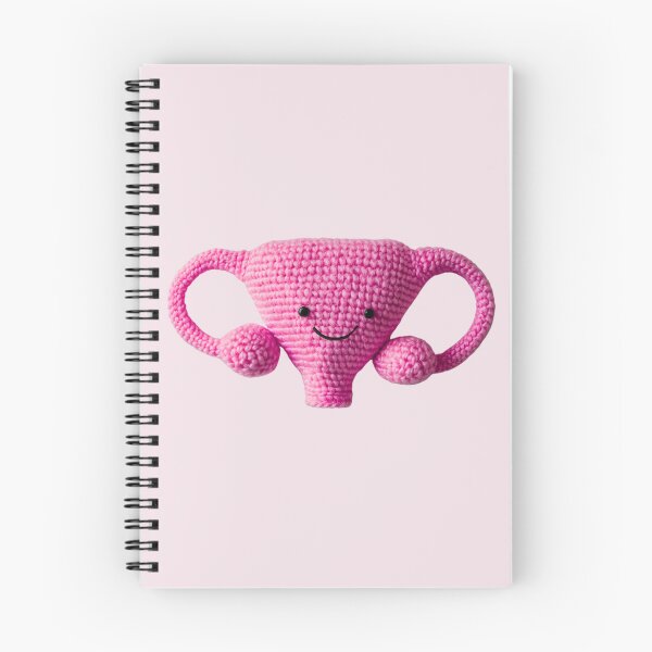 Item preview, Cute Crochet Animiguri Uterus Female Reproductive System designed and sold by TackyTime.