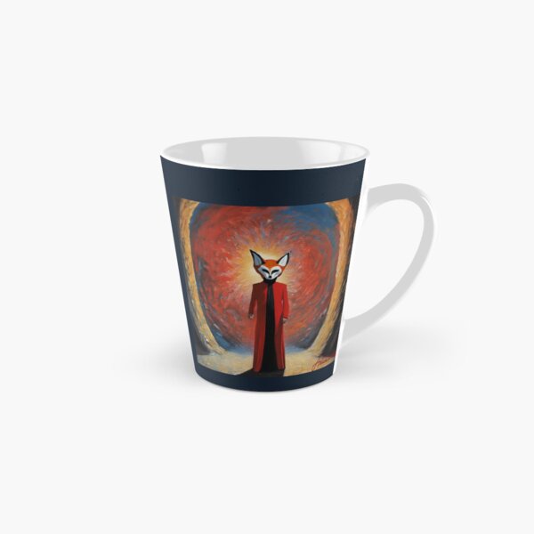 Item preview, "Peter Gabriel: Fox Mask and Red Evening Gown" designed and sold by Artisticanvas.
