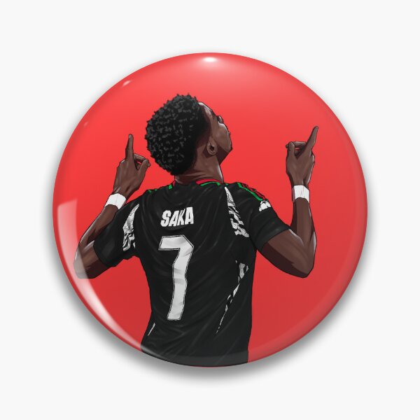 Item preview, Bukayo Saka Sticker designed and sold by farqaleitart.
