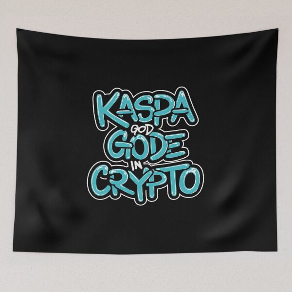 Item preview, Kaspa When Blocks Speak Louder Than Buzzwords designed and sold by RadDeck.