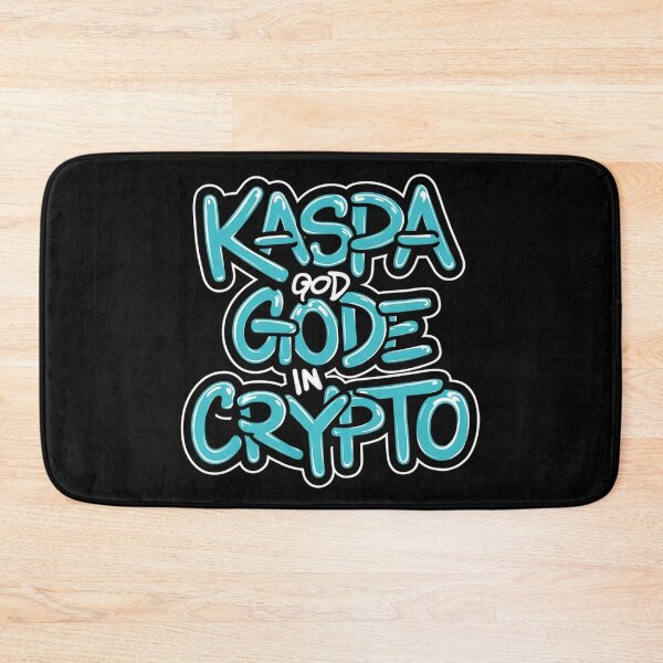 Item preview, Kaspa When Blocks Speak Louder Than Buzzwords designed and sold by RadDeck.